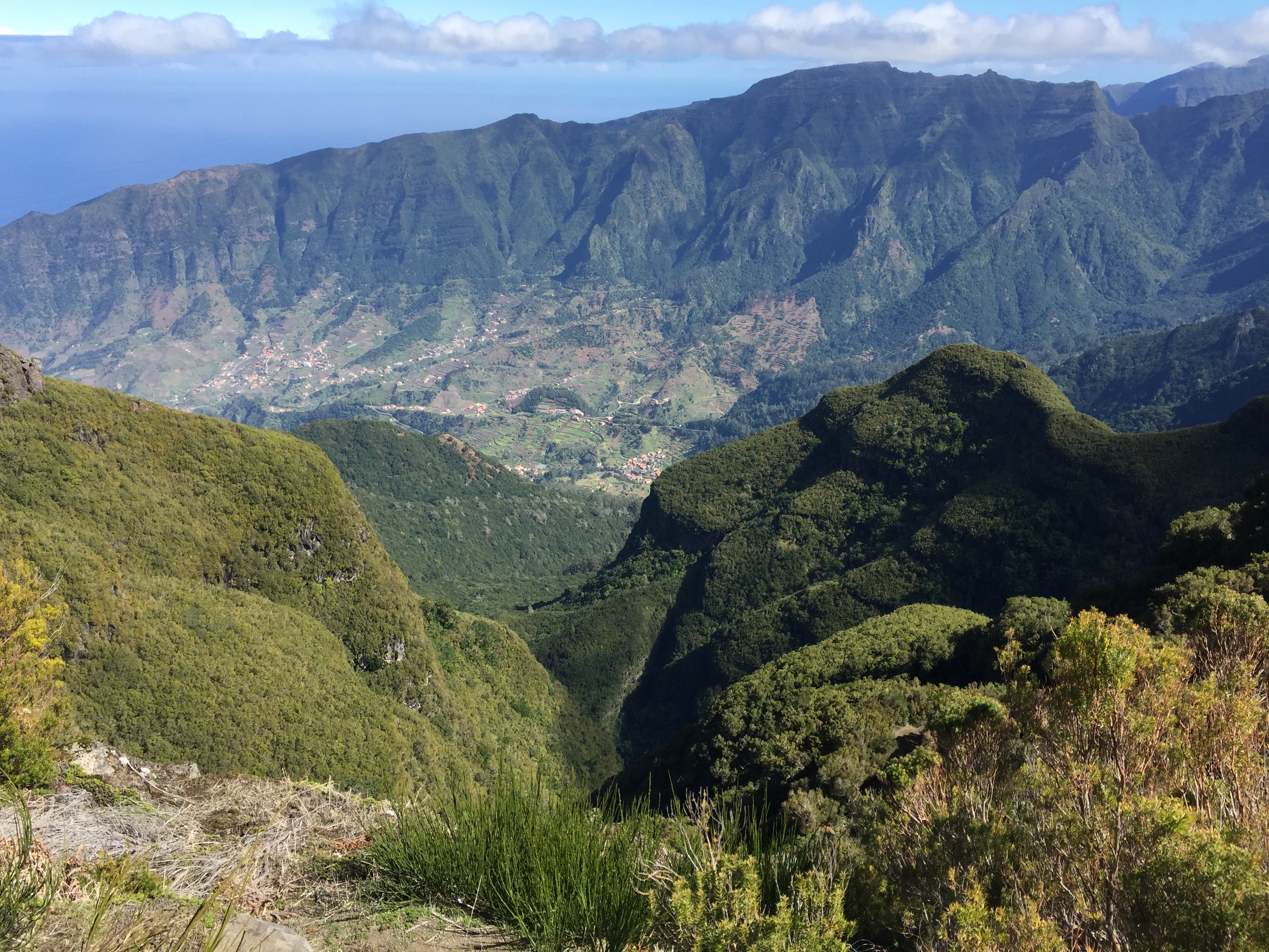 Madeira mountains landscape